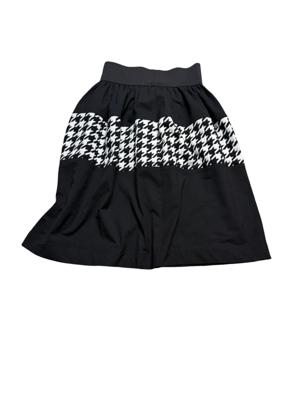 ✨ PAOLA POGGI Italy Houndstooth‎ Skirt Size 34 ✨ - Picture 4 of 6